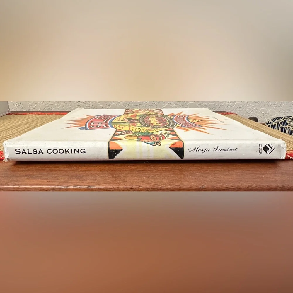 Salsa Cooking by Marjie Lambert (1994, Hardcover Cookbook)